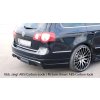 Rieger spoiler pod zadní nárazník pro Volkswagen Passat 3C combi před faceliftem r.v. 03/05-07/10, plast ABS bez povrchové úpravy, pro dvojitou koncovku vlevo