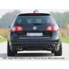 Rieger spoiler pod zadní nárazník pro Volkswagen Passat 3C combi před faceliftem r.v. 03/05-07/10, plast ABS bez povrchové úpravy, pro dvojité koncovky na obou stranách