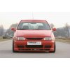 Rieger spoiler pod přední nárazník pro Volkswagen Polo 4 6N 3-dvéř., 5-dvéř., r.v. 10/94-01, plast ABS bez povrchové úpravy, s 5 výřezy, se styling paketem
