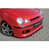 Rieger spoiler pod přední nárazník pro Volkswagen Polo 5 9N 3-dvéř., 5-dvéř., r.v. 10/01-03, plast ABS bez povrchové úpravy