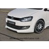 Rieger lipa pod přední nárazník Rieger pro Volkswagen Polo 6 6R 3-dvéř., 5-dvéř. před faceliftem, 04/09-01/14, plast ABS bez povrchové úpravy