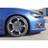 Rieger spoiler pod přední nárazník pro Volkswagen Scirocco 3 13 2-dvéř. před faceliftem, r.v. 08/08-04/14, plast ABS bez povrchové úpravy