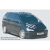 Rieger boční práh mont. strana pravá pro Volkswagen Sharan 7M van před faceliftem, r.v. 09/95-02/00, plast ABS s povrchovou úpravou Carbon-Look, s prolisem, s prolisem a dvěma výřezy