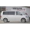 Rieger spoiler pod zadní nárazník pro Volkswagen T5 bus  vč. faceliftu r.v. 04/03-08/09, 09/09-, plast ABS bez povrchové úpravy, pravý