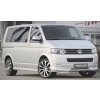 Rieger spoiler pod přední nárazník pro Volkswagen T5 bus  po faceliftu, r.v. 09/09-, plast ABS bez povrchové úpravy