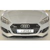 Rieger lipa pod přední nárazník pro Audi RS5 B9, F5 kupé, 03/17-02/20, plast ABS bez povrchové úpravy
