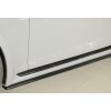 Rieger spoiler pod boční práh mont. strana levá pro Audi RS5 B9, F5 kupé, 03/17-02/20, plast ABS lakovaný do černé lesklé barvy