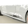 Rieger spoiler pod boční práh mont. strana levá pro Audi RS5 B9, F5 kupé, 03/17-02/20, plast ABS lakovaný do černé lesklé barvy