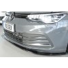 Rieger lipa pod přední nárazník pro Volkswagen Golf 8 3-dvéř., 12/19-, plast ABS lakovaný do černé lesklé barvy
