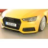 Rieger lipa pod přední nárazník pro Audi A4 B9, F4 avant, 08/15-07/18, plast ABS bez povrchové úpravy