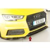 Rieger lipa pod přední nárazník pro Audi A4 B9, F4 avant, 08/15-07/18, plast ABS lakovaný do černé lesklé barvy