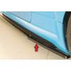 Rieger spoiler pod boční práh (ca. 19mm) mont. strana levá pro Audi TT 8J-FV, 8S kupé, 09/18-, plast ABS lakovaný do černé lesklé barvy