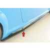 Rieger spoiler pod boční práh (ca. 19mm) mont. strana pravá pro Audi TT 8J-FV, 8S kupé, 09/18-, plast ABS lakovaný do černé lesklé barvy
