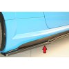 Rieger spoiler pod boční práh (ca. 19mm) mont. strana pravá pro Audi TT RS 8J, 8J1-FV, 8S kupé, 09/18-, plast ABS lakovaný do černé lesklé barvy
