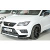 Rieger lipa pod přední nárazník pro Seat Ateca Cupra 5FP, 09/18-07/20, plast ABS lakovaný do černé lesklé barvy