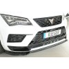 Rieger lipa pod přední nárazník pro Seat Ateca Cupra 5FP, 09/18-07/20, plast ABS lakovaný do černé lesklé barvy