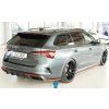 Rieger spoiler pod zadní nárazník na pravé straně pro Škoda Octavia RS NX combi r.v. 07/20-, plast ABS bez povrchové úpravy