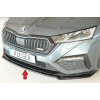 Rieger lipa pod přední nárazník pro Škoda Octavia RS NX combi, 07/20-, plast ABS lakovaný do černé lesklé barvy
