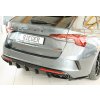 Rieger spoiler pod zadní nárazník na levé straně pro Škoda Octavia RS NX combi r.v. 07/20-, plast ABS lakovaný do černé lesklé barvy