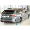 Rieger spoiler pod zadní nárazník na pravé straně pro Škoda Octavia RS NX combi r.v. 07/20-, plast ABS lakovaný do černé lesklé barvy