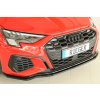 Rieger lipa pod přední nárazník pro Audi A3 GY 5-dvéř. (sedan), 11/19-, plast ABS lakovaný do černé lesklé barvy