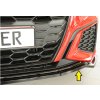 Rieger lipa pod přední nárazník pro Audi A3 GY 5-dvéř. (sedan), 11/19-, plast ABS lakovaný do černé lesklé barvy