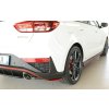 Rieger spoiler pod zadní nárazník na pravé straně pro Hyundai i30 N PDE 5-dvéř. (hatchback) r.v. 05/21-, plast ABS bez povrchové úpravy