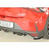 Rieger spoiler pod zadní nárazník na pravé straně pro Hyundai i20 N BC3 5-dvéř. (hatchback) r.v. 04/21-, plast ABS lakovaný do černé lesklé barvy