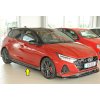 Rieger spoiler pod boční práh mont. strana pravá pro Hyundai i20 N BC3 5-dvéř. (hatchback), 04/21-, plast ABS lakovaný do černé lesklé barvy