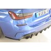 Rieger spoiler pod zadní nárazník na levé straně pro BMW řada 3 G20 sedan r.v. 03/19-, plast ABS lakovaný do černé lesklé barvy