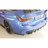Rieger spoiler pod zadní nárazník na levé straně pro BMW řada 3 G20 sedan r.v. 03/19-, plast ABS lakovaný do černé lesklé barvy