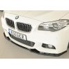 Rieger lipa pod přední nárazník pro BMW řada 5 F11 touring, 09/10-06/13, plast ABS lakovaný do černé lesklé barvy