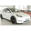 Rieger lipa pod přední nárazník pro Tesla Model Y 003, 03/20-, plast ABS lakovaný do černé lesklé barvy