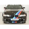 Rieger Spoilerlippe (GBL-50234) pro BMW řada 3 E46 M3 kupé, r.v. 06/00-, plast ABS lakovaný do černé lesklé barvy
