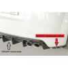 Rieger spoiler pod zadní nárazník na pravé straně pro Audi TTS 8J-FV, 8S roadster r.v. 07/14-08/18, plast ABS lakovaný do černé lesklé barvy