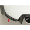 Rieger spoiler pod zadní nárazník na levé straně pro Audi TTS 8J-FV, 8S roadster r.v. 07/14-08/18, plast ABS lakovaný do černé lesklé barvy