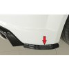 Rieger spoiler pod zadní nárazník na pravé straně pro Audi TT RS 8J, 8J1-FV, 8S roadster r.v. 05/16-08/18, plast ABS lakovaný do černé lesklé barvy