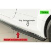Rieger spoiler pod boční práh (ca. 19mm) mont. strana levá pro Audi TT RS 8J, 8J1-FV, 8S roadster, 05/16-08/18, plast ABS lakovaný do černé lesklé barvy