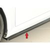 Rieger spoiler pod boční práh (ca. 19mm) mont. strana levá pro Audi TT RS 8J, 8J1-FV, 8S roadster, 05/16-08/18, plast ABS lakovaný do černé lesklé barvy