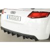 Rieger vložka zadního nárazníku pro Audi TT 8J-FV, 8S roadster, plast ABS bez povrchové úpravy