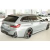 Rieger spoiler pod zadní nárazník na pravé straně pro BMW řada 3 G21 touring r.v. 07/22-, plast ABS lakovaný do černé lesklé barvy