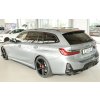 Rieger spoiler pod zadní nárazník na levé straně pro BMW řada 3 G21 touring r.v. 07/22-, plast ABS lakovaný do černé lesklé barvy