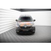 Maxton Design spoiler pod přední nárazník pro Renault Express Mk2, černý lesklý plast ABS