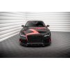 Maxton Design spoiler pod přední nárazník pro Audi A7 C7, černý lesklý plast ABS, RS7-Look