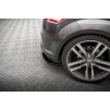 Maxton Design boční difuzory pod zadní nárazník v.2 pro Audi TT 8S, černý lesklý plast ABS, S-Line