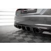 Maxton Design vložka zadního nárazníku pro Audi TT 8S, černý lesklý plast ABS, S-Line