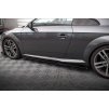 Maxton Design difuzory pod boční prahy pro Audi TT 8S, černý lesklý plast ABS, S-Line