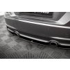 Maxton Design středový spoiler pod zadní nárazník pro Audi TT 8S, černý lesklý plast ABS, S-Line