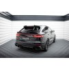 Maxton Design horní prodloužení spoileru 3d pro Audi RSQ8 Mk1, černý lesklý plast ABS