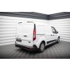 Maxton Design středový spoiler zadního nárazníku pro Ford Transit Connect Mk2 Facelift, černý lesklý plast ABS